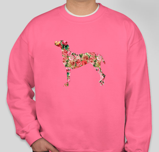 How About a Pretty Weimaraner Sweatshirt? Fundraiser - unisex shirt design - front