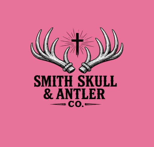 Smith Skull & Antler Co. Fall Fundraiser shirt design - zoomed