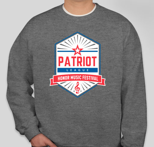 Patriot League Honor Music Festival Fundraiser - unisex shirt design - front