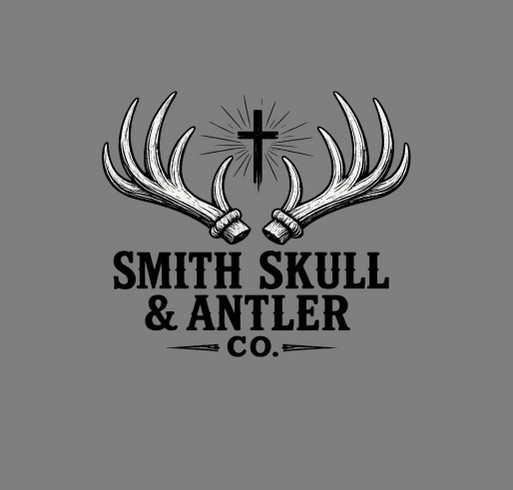 Smith Skull & Antler Co. Fall Fundraiser shirt design - zoomed