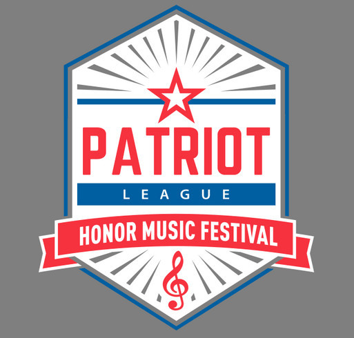 Patriot League Honor Music Festival shirt design - zoomed