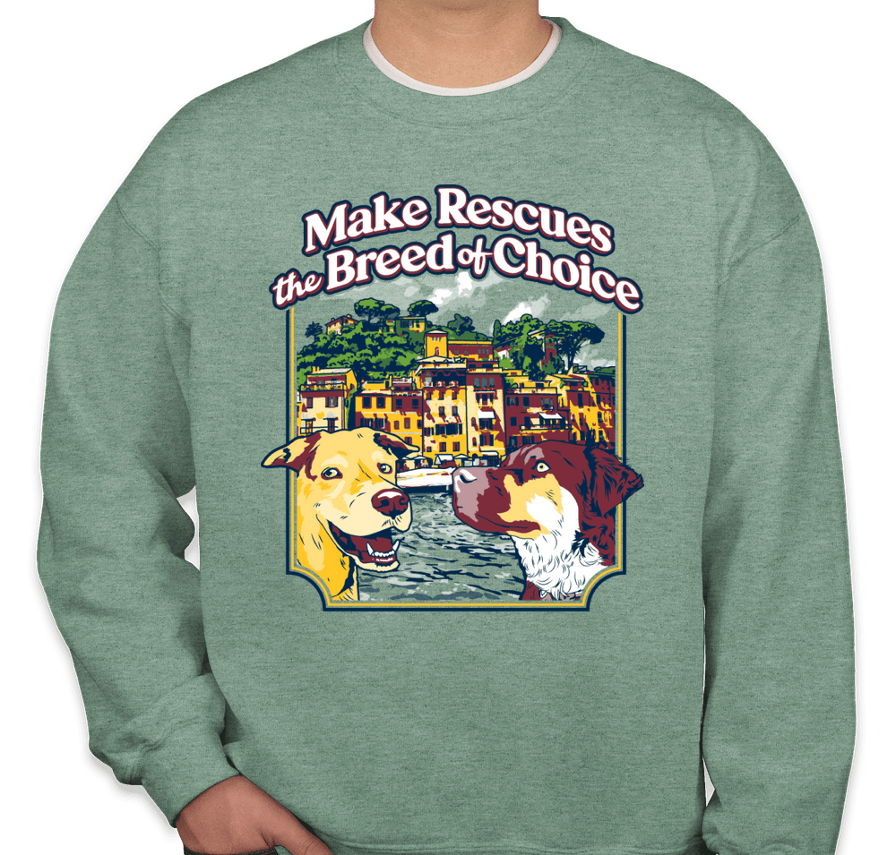 Make Rescues The Breed Of Choice Around The World! shirt design - zoomed