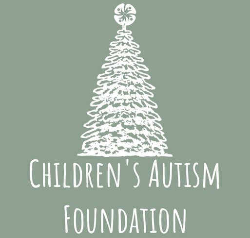 Children’s Autism Foundation Christmas Fundraiser shirt design - zoomed