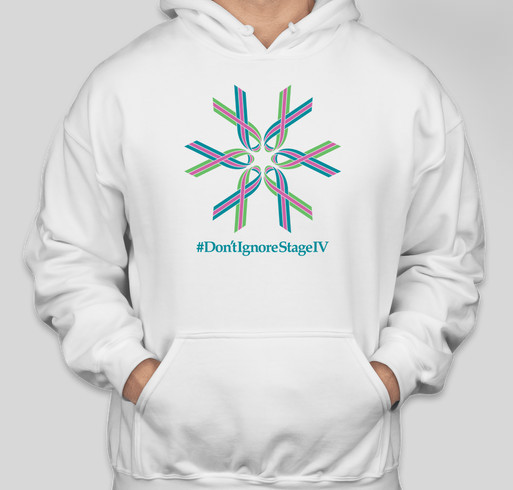 Don't Ignore Stage IV :: METAvivor Snowflake Fundraiser - unisex shirt design - front