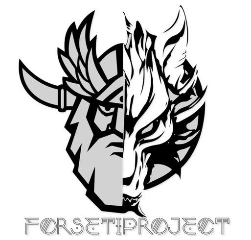 Forseti Project shirt design - zoomed