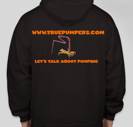 WWW.TRUEPUMPERS.COM Fundraiser - unisex shirt design - back