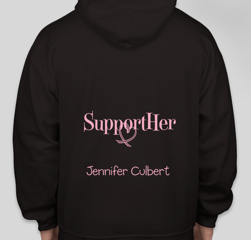 Jennifer's Medical Fund Fundraiser - unisex shirt design - back