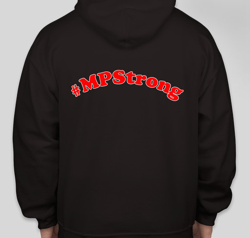 Marysville and Tulalip United #MPStrong - MP Community Fundraiser - unisex shirt design - back