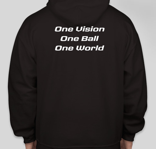 Join the Freedom FC team and help share our goal: One Vision, One Ball, One World. Fundraiser - unisex shirt design - back