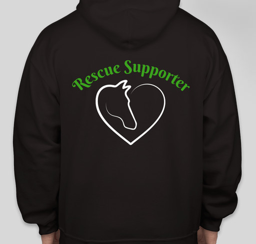 Epona Safe Haven equine rescue fundraiser Fundraiser - unisex shirt design - back