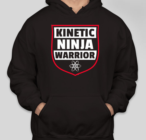 Kinetic Ninja Warrior Support Gear Fundraiser - unisex shirt design - front