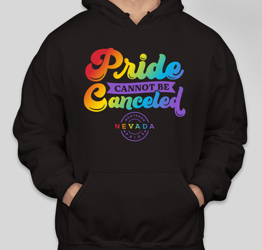 Pride CANNOT be Canceled!! Fundraiser - unisex shirt design - front