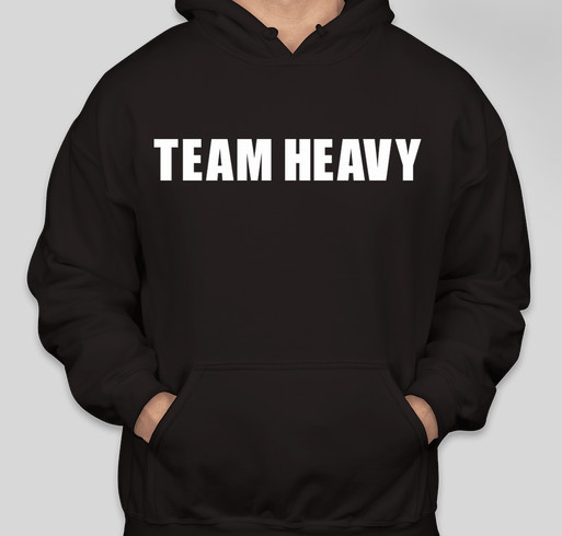 Team Heavy Hoodie Fundraiser - unisex shirt design - small