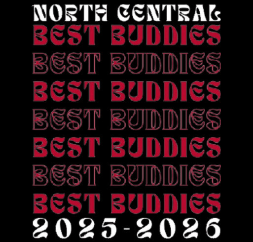 Best Buddies 2025-2026 Merch shirt design - zoomed