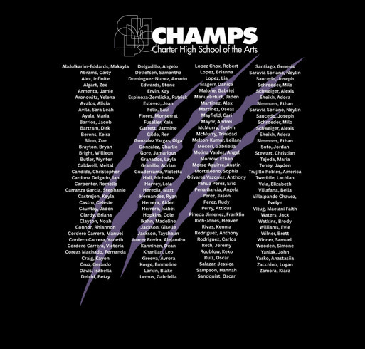 CHAMPS Class of 2026 Sweatshirt shirt design - zoomed