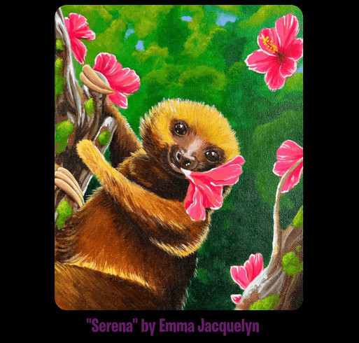 Call for Artists 2023 Official Merch - Serena by Emma Jacquelyn shirt design - zoomed