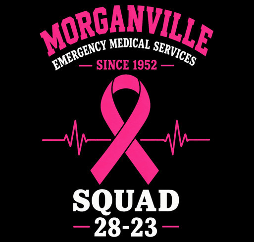 Morganville EMS Cadet Breast Cancer Fundraiser shirt design - zoomed