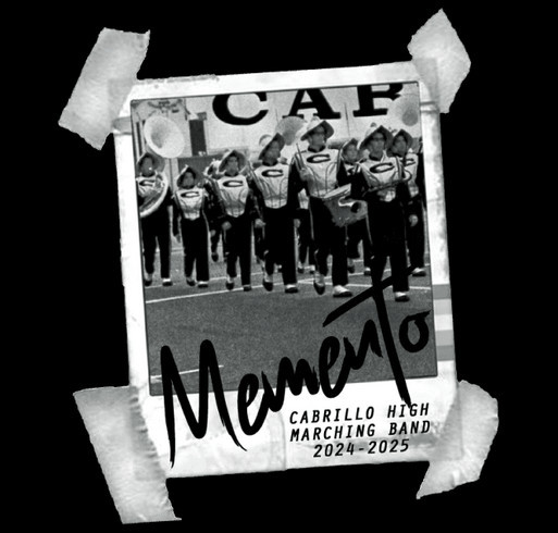 Cabrillo High School Marching Band Show Shirt 2024 shirt design - zoomed