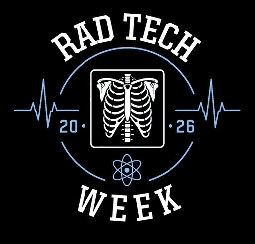 COLLEGE OF DUPAGE RADIOGRAPHY 2026 Radiologic Technologist Week Shirt Sales shirt design - zoomed