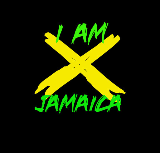 I Am Jamaica Hoodie BLK shirt design - zoomed