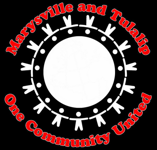 Marysville and Tulalip United #MPStrong - MP Community shirt design - zoomed