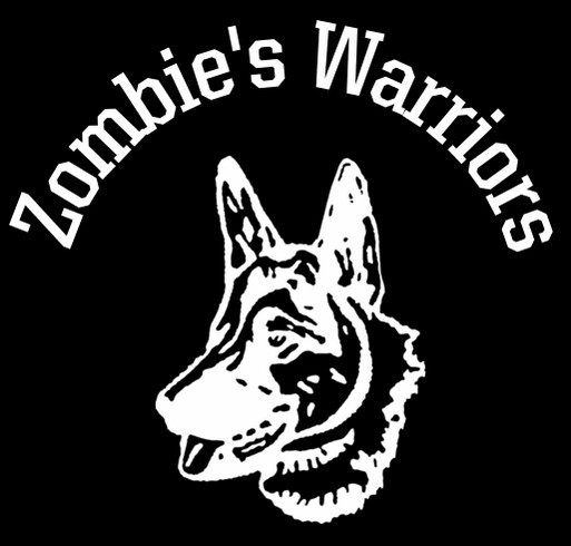 Zombie's Warriors "The Voice Of All K-9's Big & Small" shirt design - zoomed