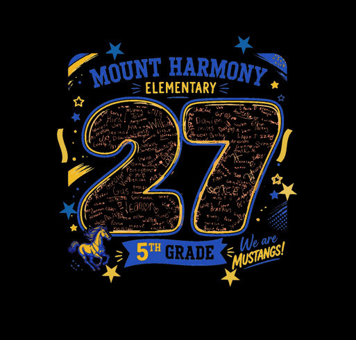 5th Grade Spirit Wear shirt design - zoomed