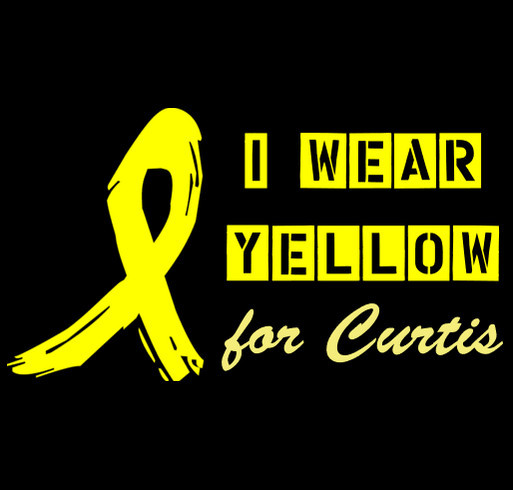 Curt's Fight Against Cancer shirt design - zoomed