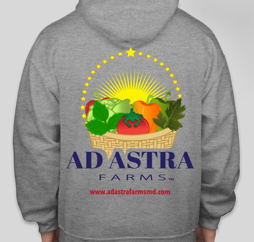 Help Ad Astra Farms! Fundraiser - unisex shirt design - back