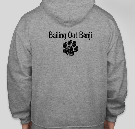 Bailing Out Benji Fundraiser - unisex shirt design - back