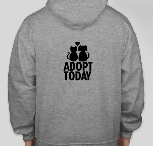 West Georgia Pet Rescue Fall Sweatshirts Fundraiser - unisex shirt design - back