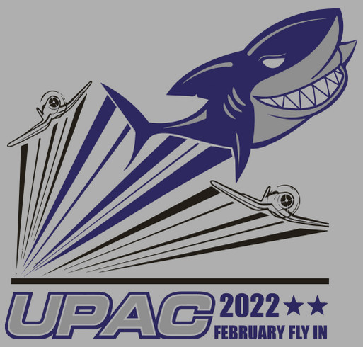 UPAC February Fly-In shirt design - zoomed