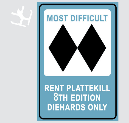 8th Annual Rent Plattekill shirt design - zoomed