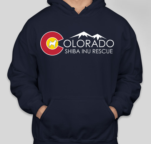Colorado Shiba Inu Rescue Sweatshirts Fundraiser - unisex shirt design - front