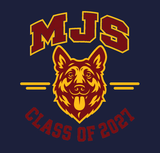 MJS Class of 2027 8th Grade Sweatshirts shirt design - zoomed