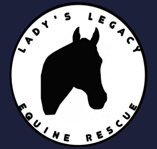Lady's Legacy Equine Rescue, Inc. Sweatshirt booster shirt design - zoomed