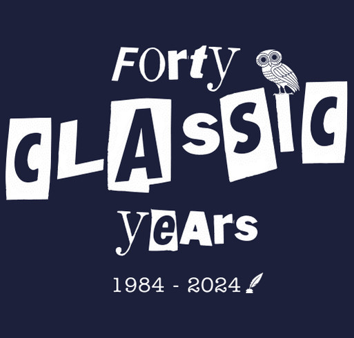 The Classic's 40th Anniversary Fundraiser shirt design - zoomed