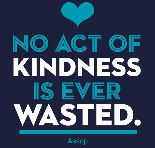 International Bullying Prevention Association: No Act of Kindness is Ever Wasted shirt design - zoomed