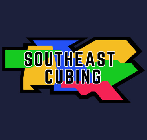 Southeast Cubing Merch Launch shirt design - zoomed