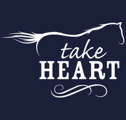 Take Heart Counseling & Equine Assisted Therapy shirt design - zoomed