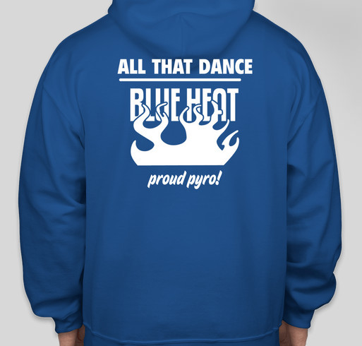 All That Dance Blue Heat fundraiser Fundraiser - unisex shirt design - back