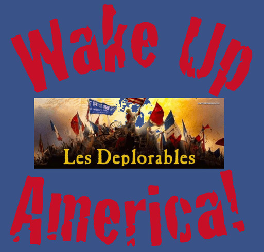Wake Up, America! shirt design - zoomed