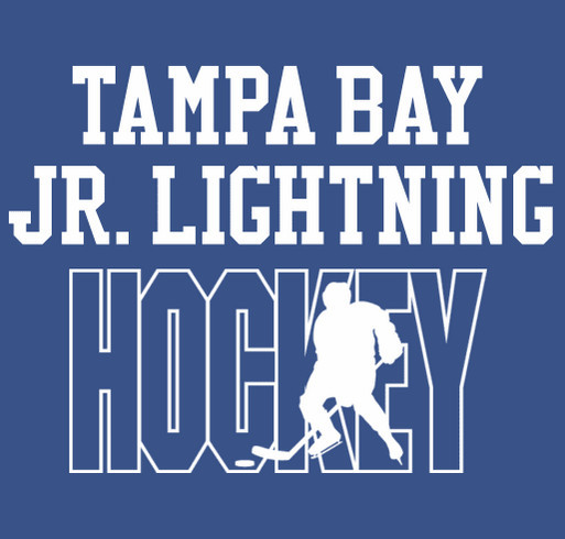 Show your team SPIRIT with a Tampa Bay Jr. Lightning Hoodie shirt design - zoomed