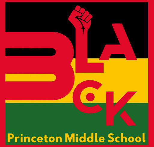 PMS Black Affinity Club shirt design - zoomed