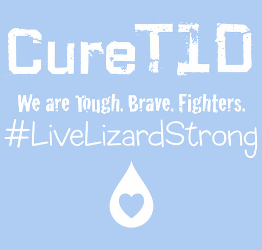 Lizzie's Lizards T1D Team 2026 shirt design - zoomed