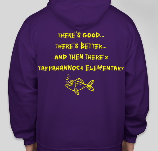 Tappahannock Elementary School Spirit Wear Fundraiser - unisex shirt design - back