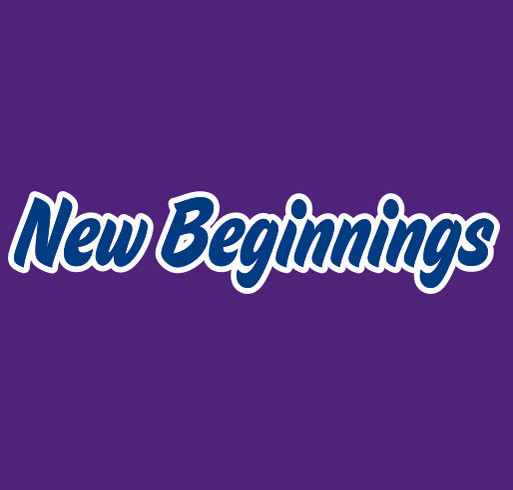 Everyday is a chance for New Beginnings shirt design - zoomed