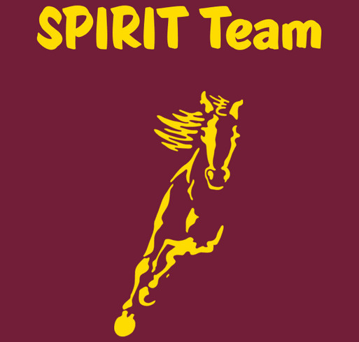 Stay warm and feed the SPIRIT Herd shirt design - zoomed