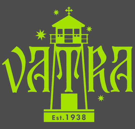 Support Camp Vatra | Hooded Sweatshirt shirt design - zoomed