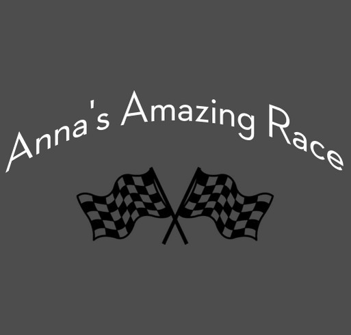Anna's Amazing Race shirt design - zoomed